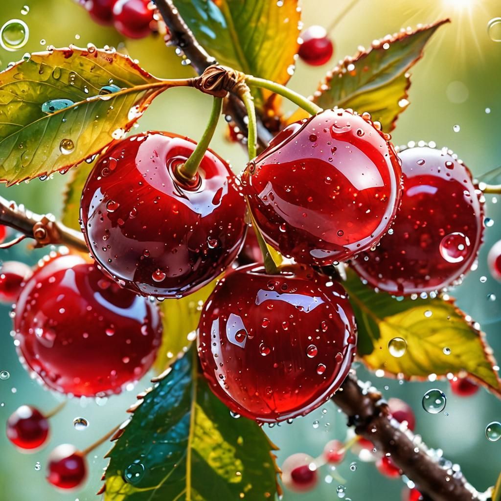 A Bunch of Cherries