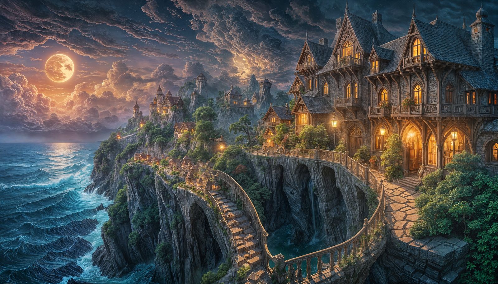 Cliffside Haven  by @AYYS