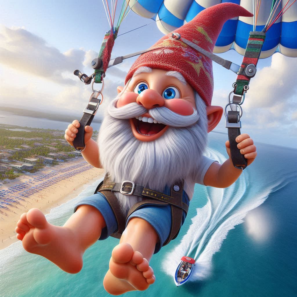 Gnome place like the freedom of the sky!!!