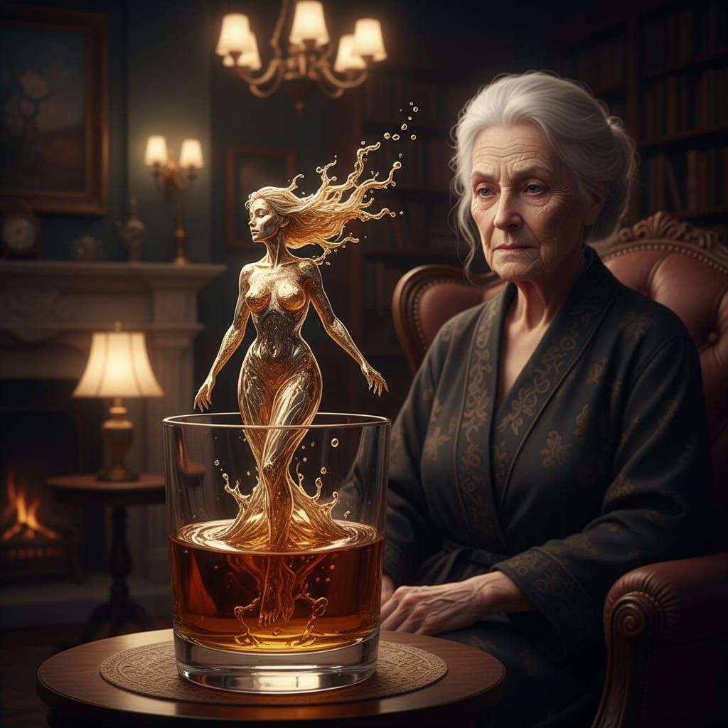 Memories of youth brought up by the whiskey  by @Eto Demerzel