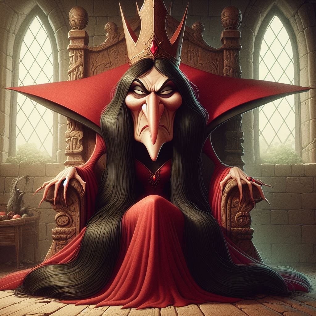 Evil Queen Caricature!