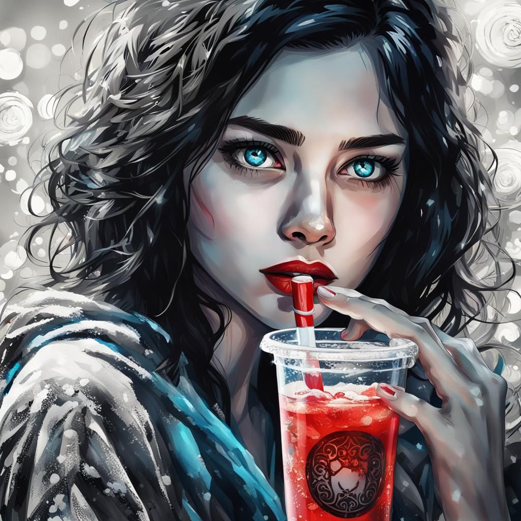 curly straw