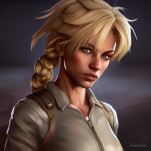 Hyperdetailed Portrait of a Girl in Sewer, by Artgerm