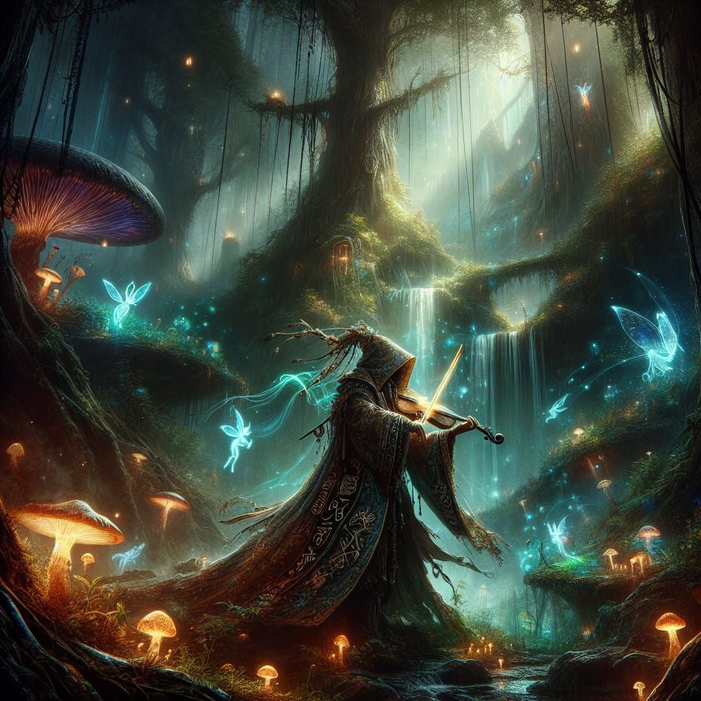 Melody of the Enchanted Forest  by @Gecko6955