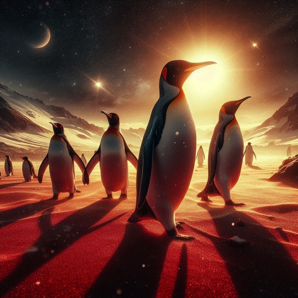 Desert penguins
