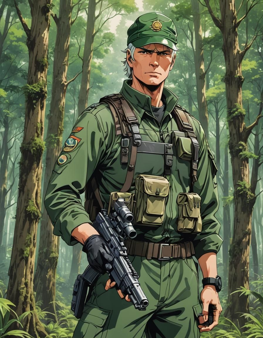 Col. Jack O'Neill in Anime