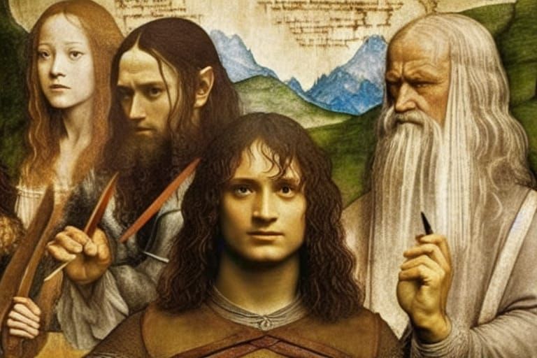 Lord of the Rings - Renaissance Style undefined