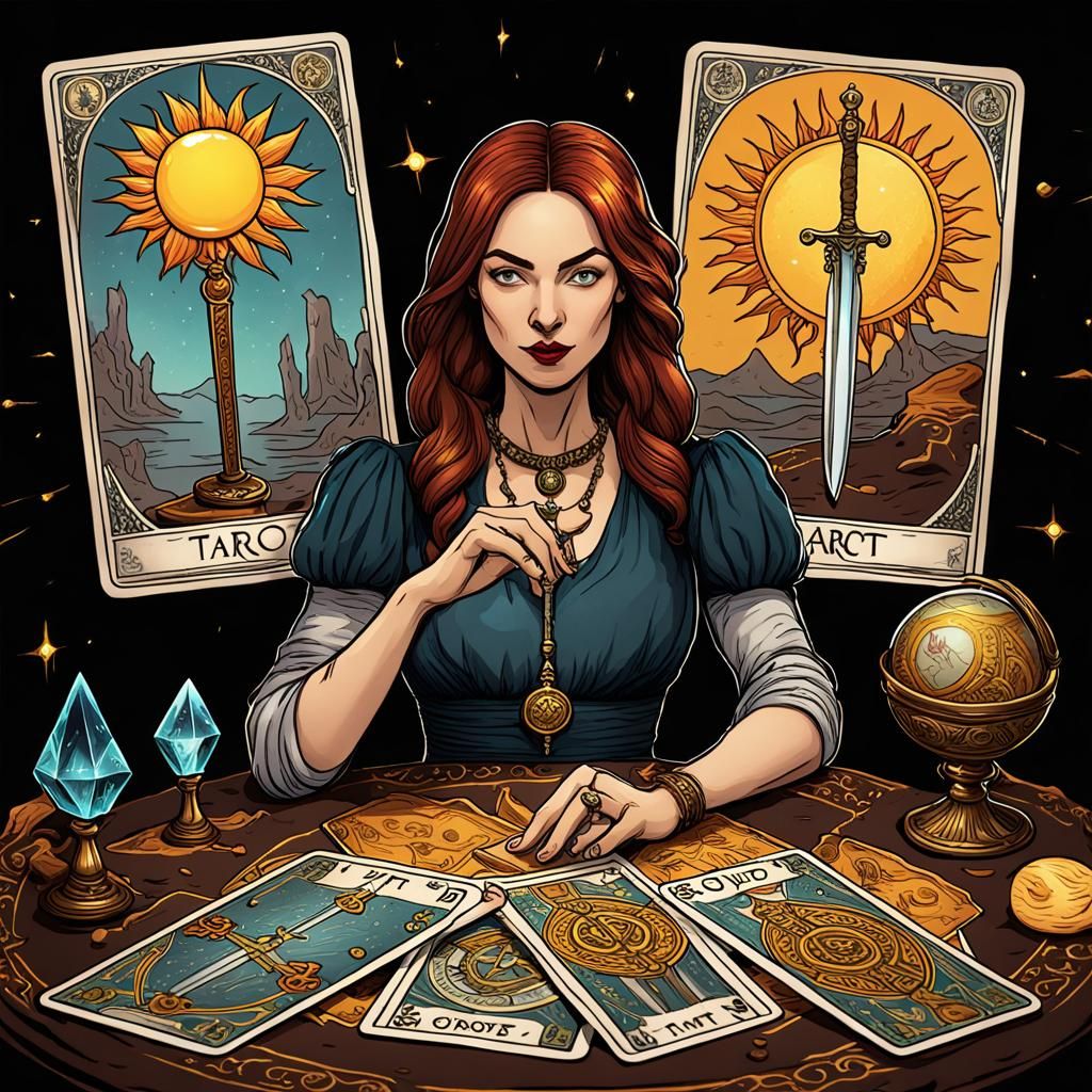 Tarot Cards - AI Generated Artwork - NightCafe Creator