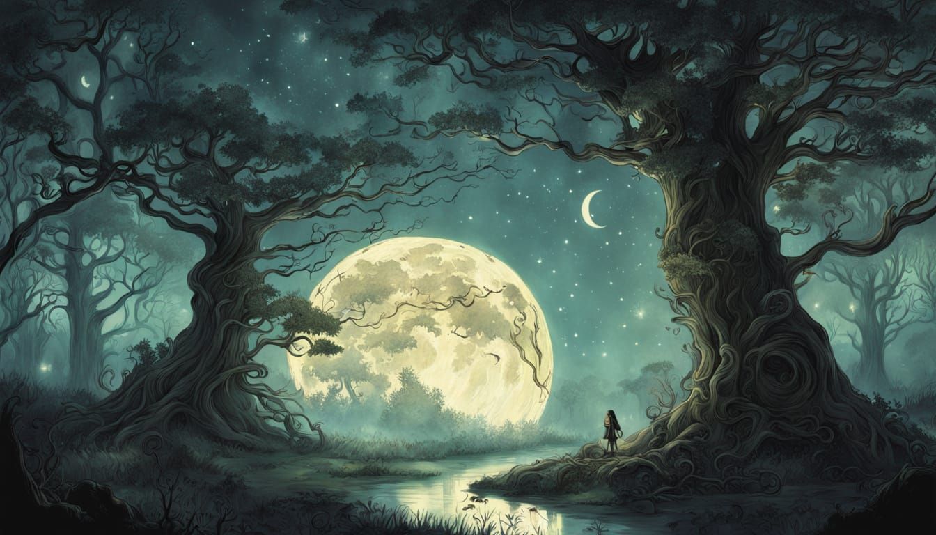 The Moonlit Grove