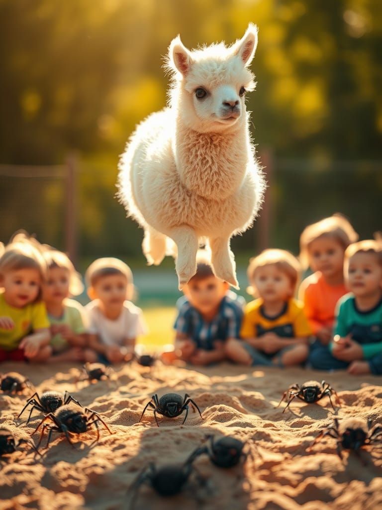 Llevitating Llama