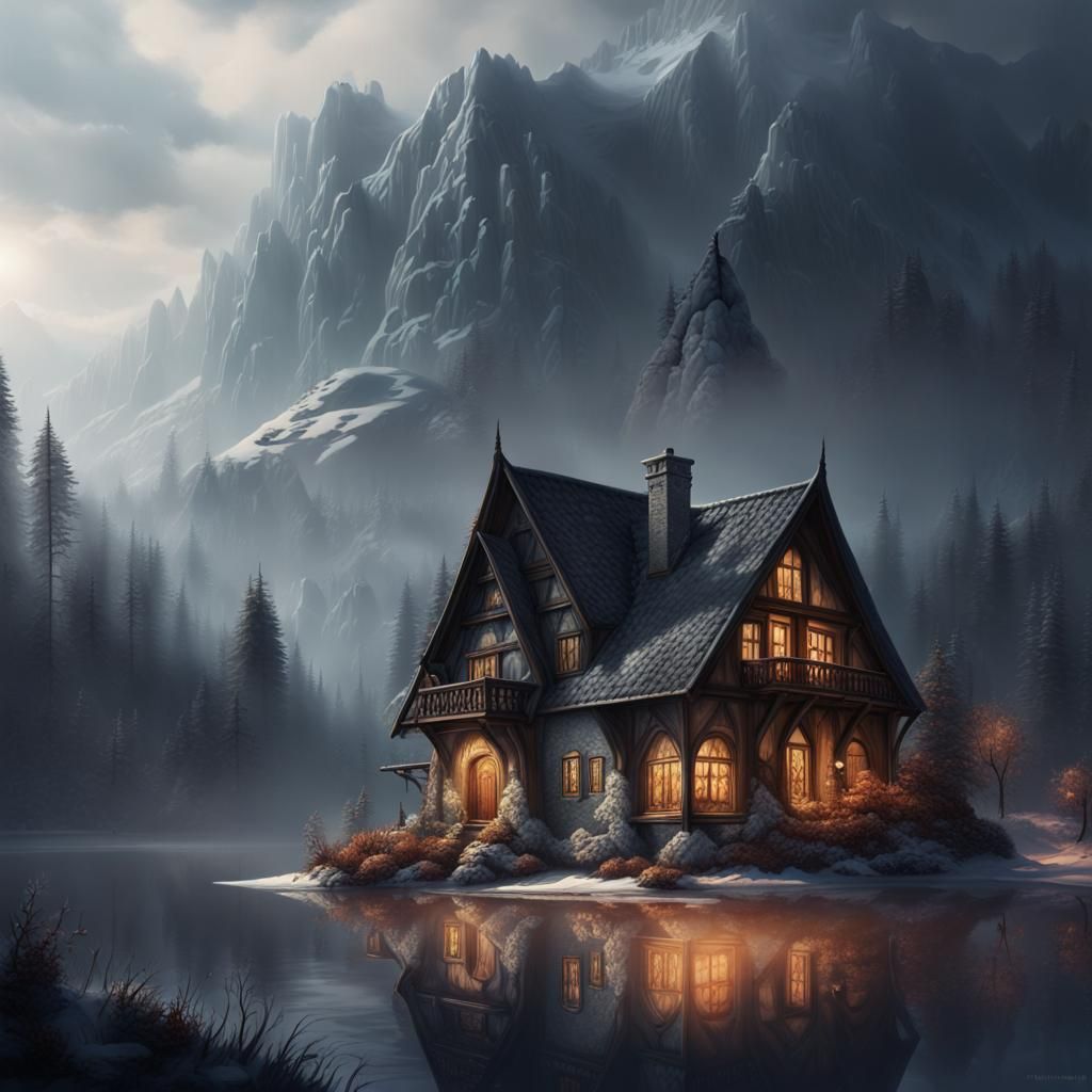 Zakopane style cottage  by @zzz