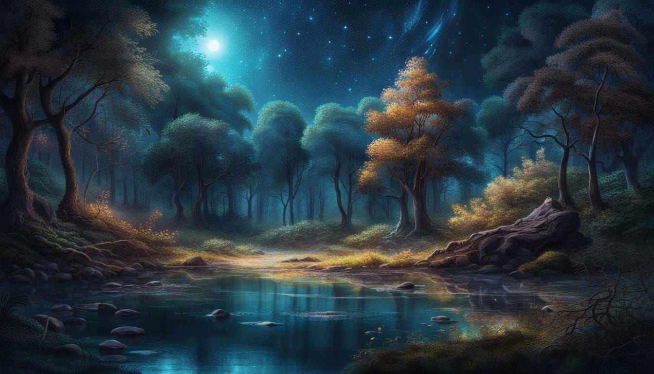 Fantasy wallpaper - AI Generated Artwork - NightCafe Creator