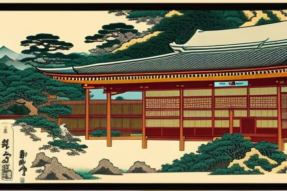 Japanese building