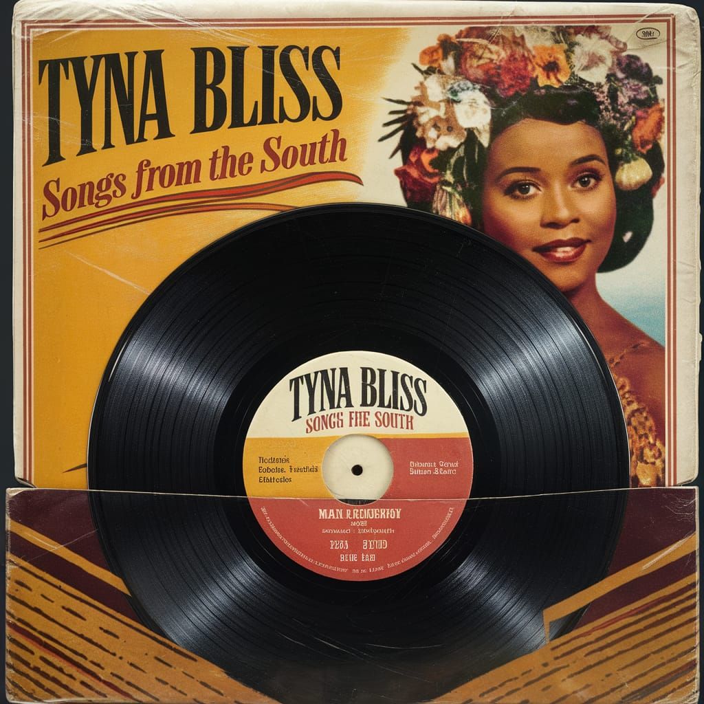 Old vinyl record sleeve  by @NovemberFox