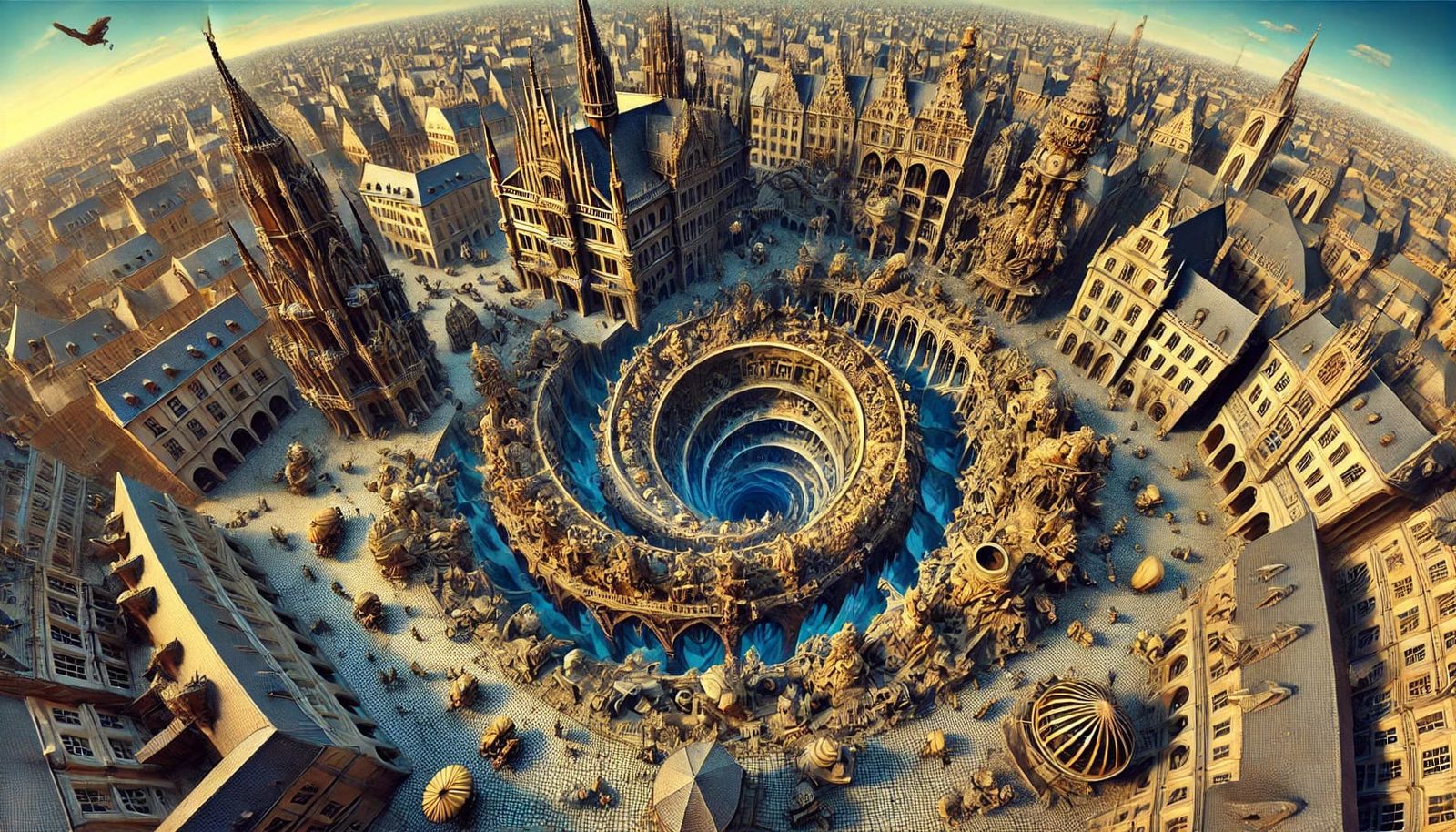 Gothic vortex plaza #1