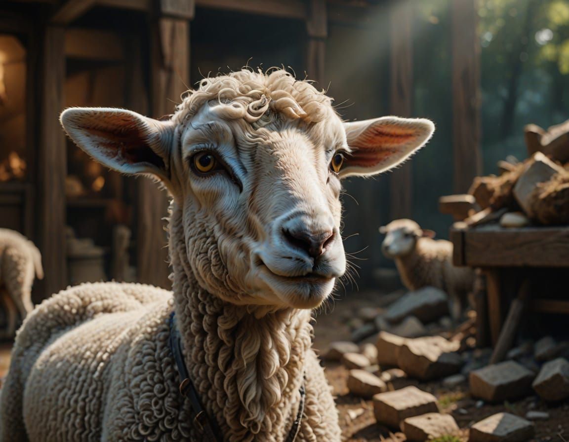 "Nervous Lamb"  by @Delsy Selena