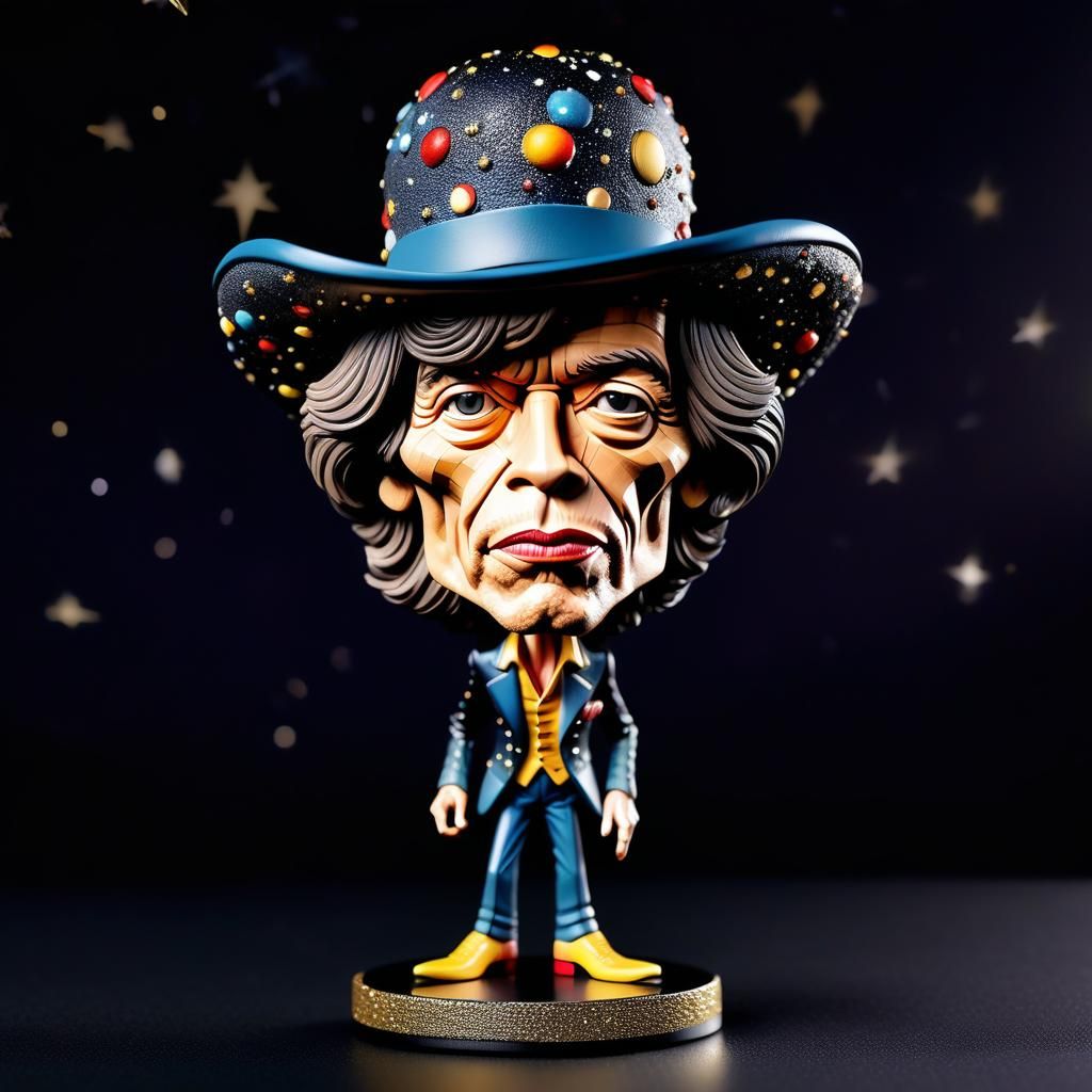 Bobblehead figurine, Mick Jagger