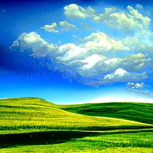 Windows 95 landscape