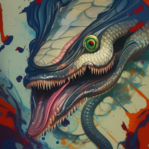 snakes - AI Generated Artwork - NightCafe Creator