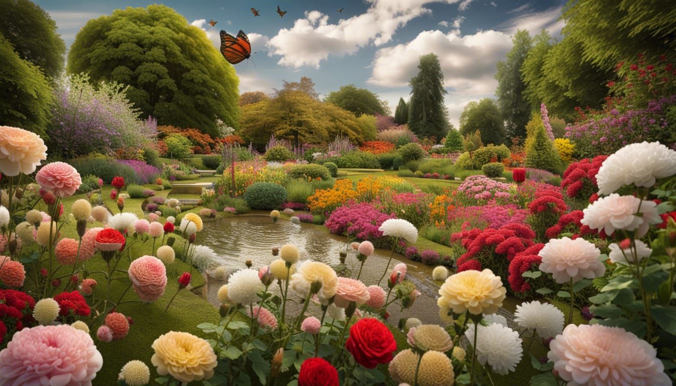 flower garden