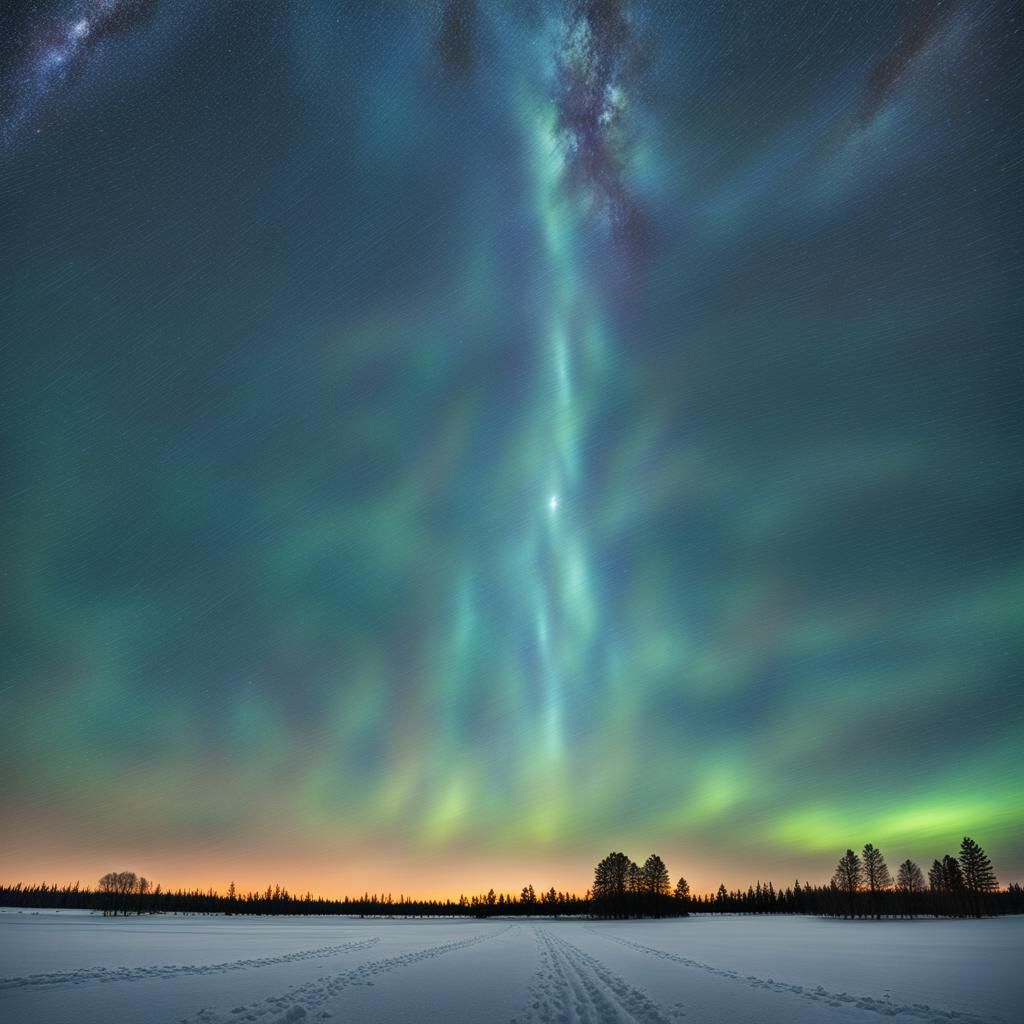 Northern sky