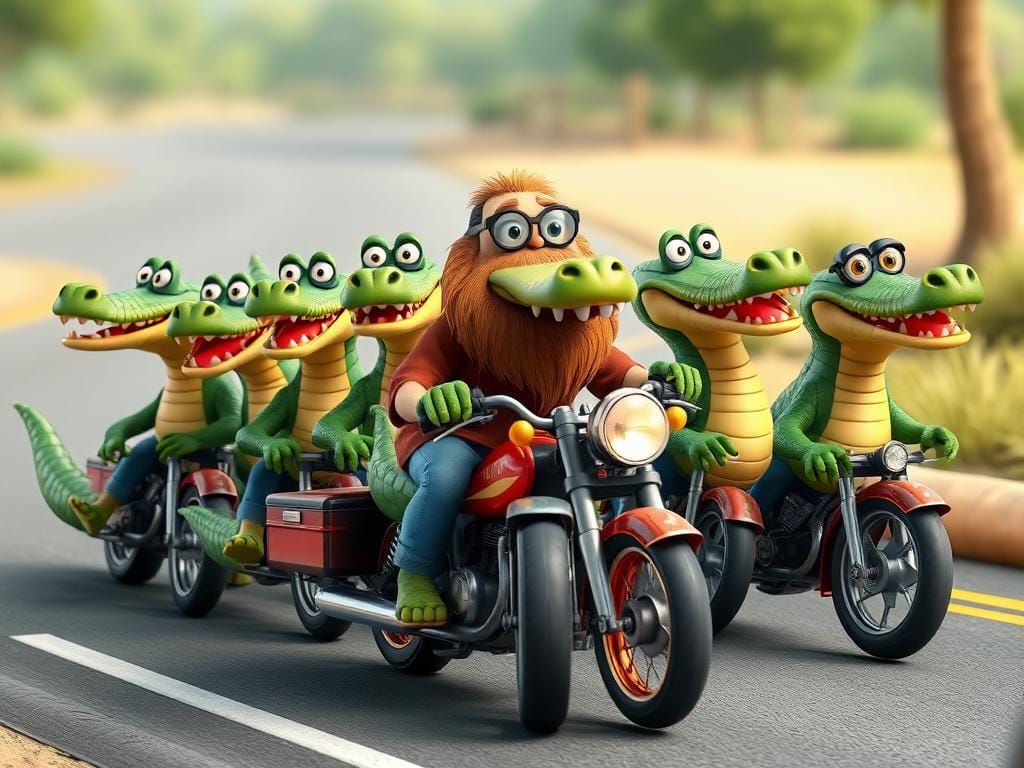 Friendly alligators 2