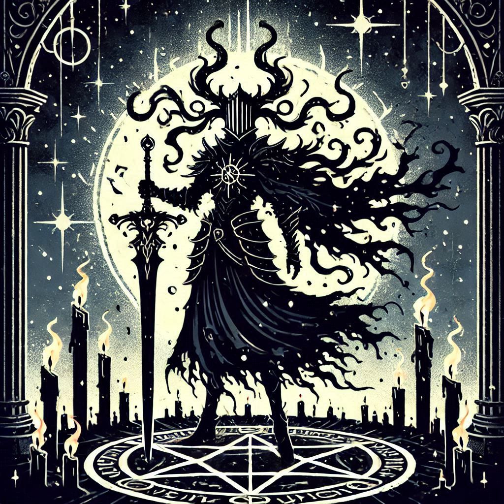 I am the Burning Path, for i am bad luck, i am the evil blac...