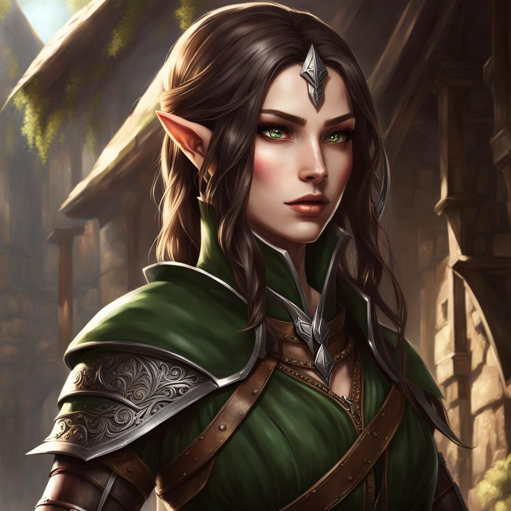 D&D elf ranger - AI Generated Artwork - NightCafe Creator