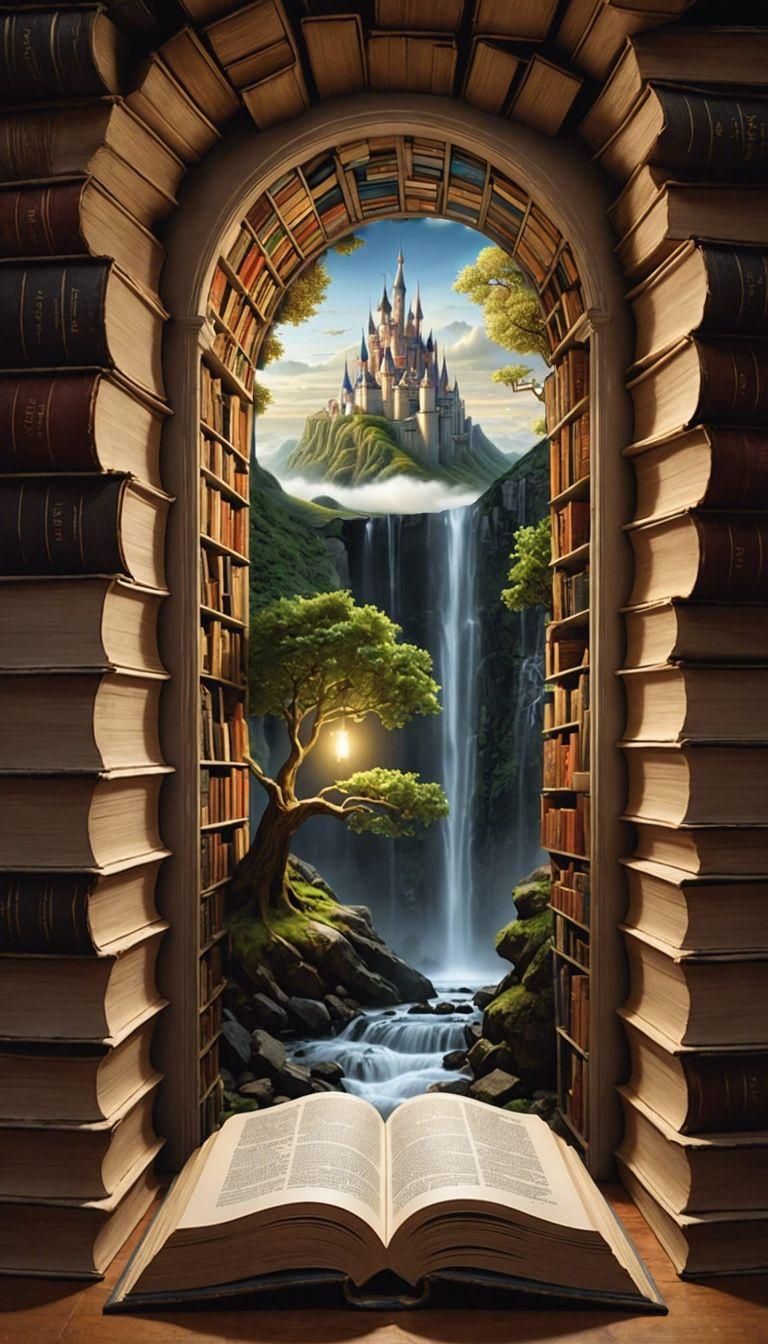 Storied Portal to the Imagination  by @Schmooz