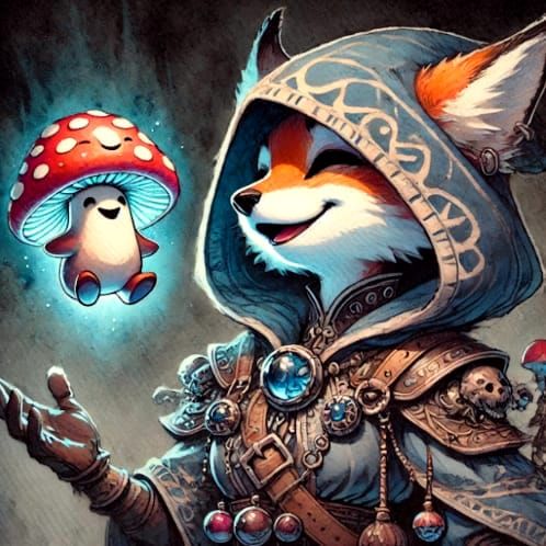 Nyra and little shroomy 2