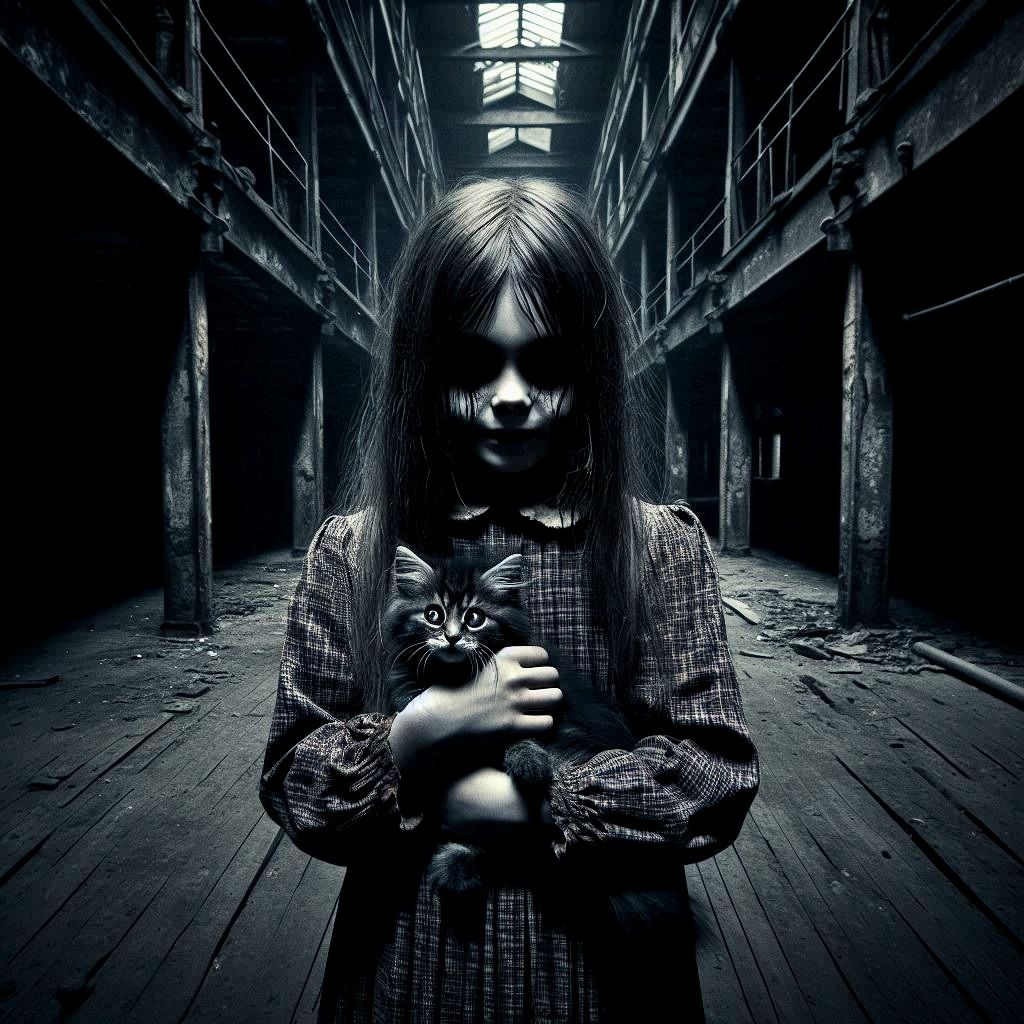 Creepy  little girl