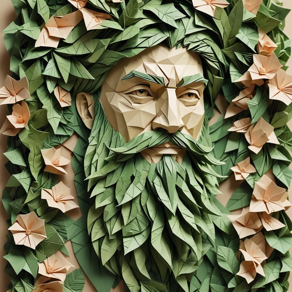 Leaf Beard  by @Adaobi Agbalaka