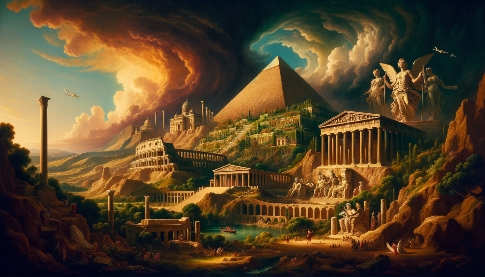 The Magnificient Seven Wonders of the Ancient World
