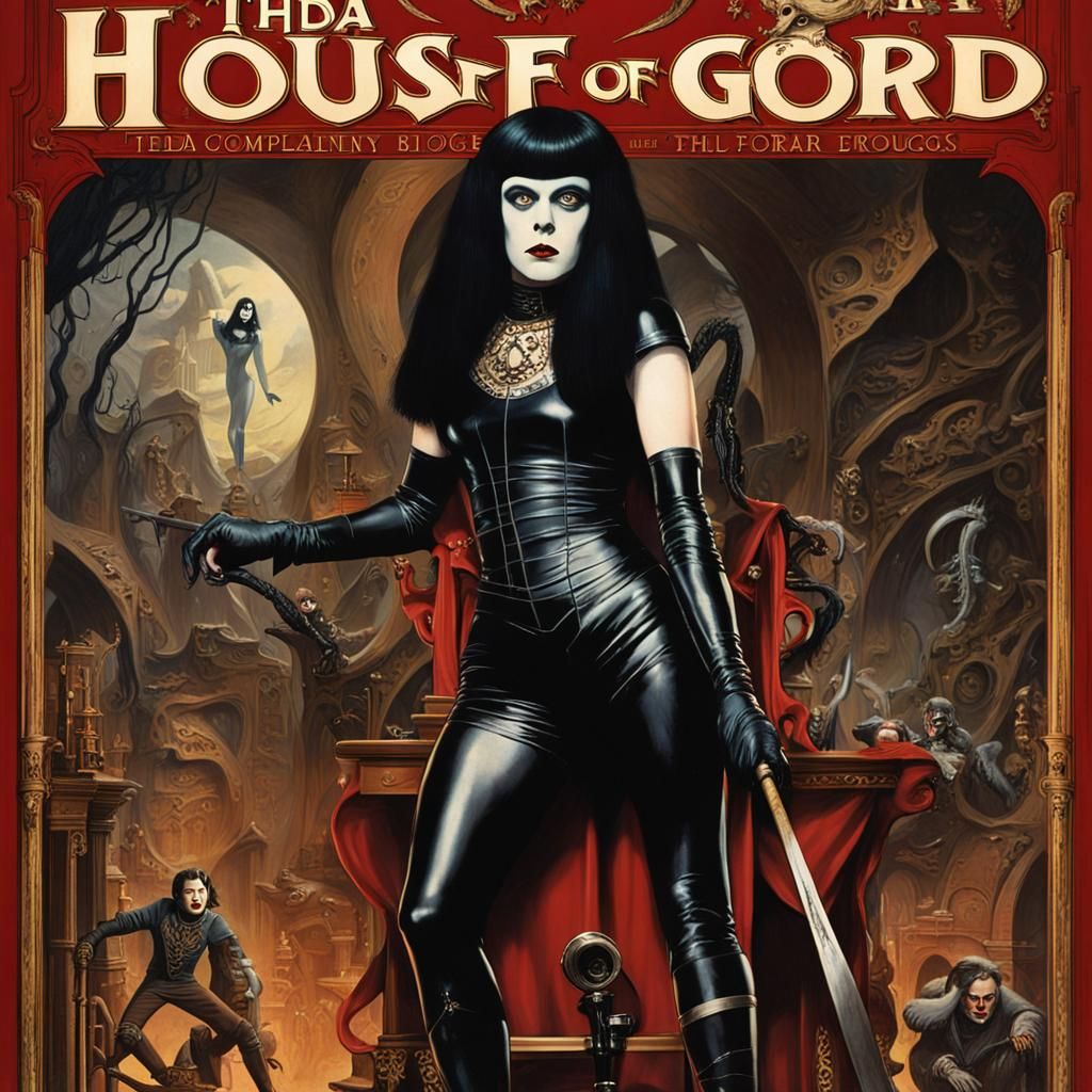 The front cover of a glossy magazine entitled House Of Gord ...