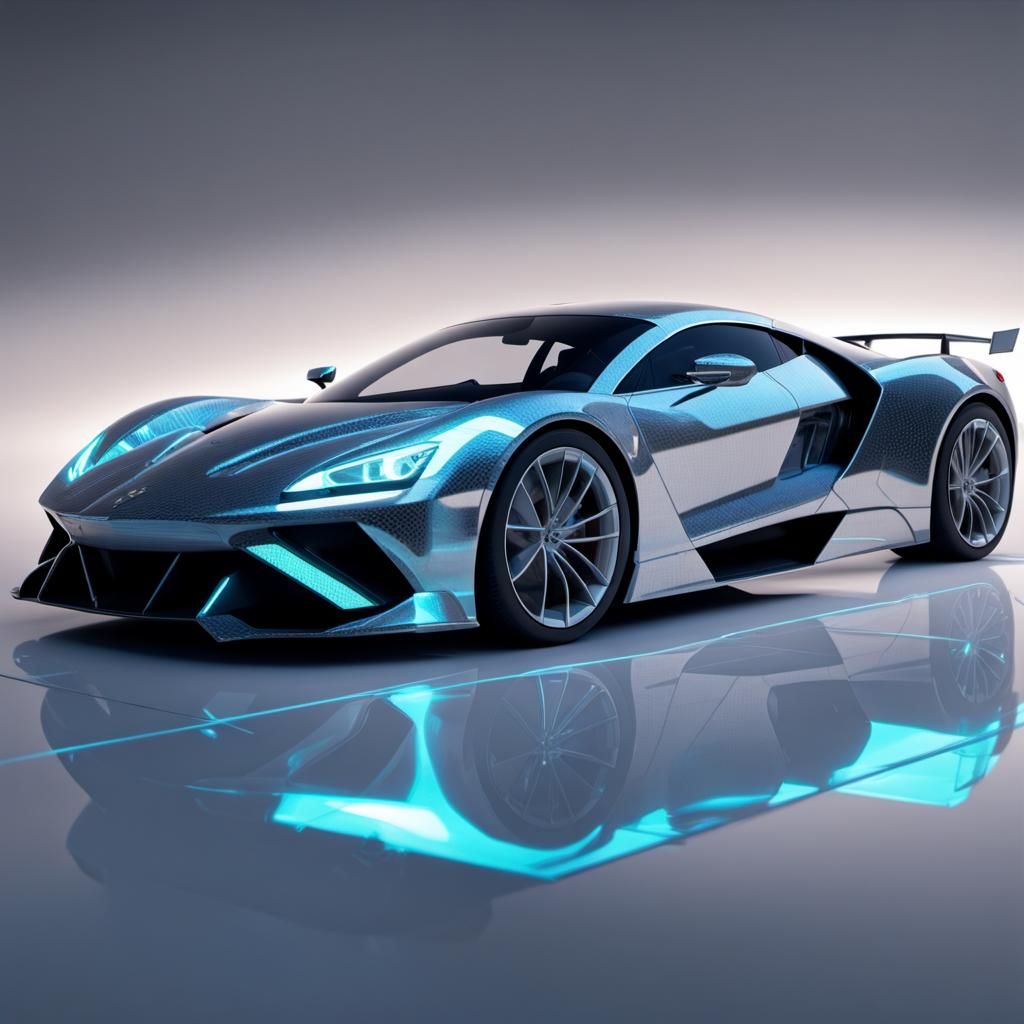 Failed attempt at an holographic sport car