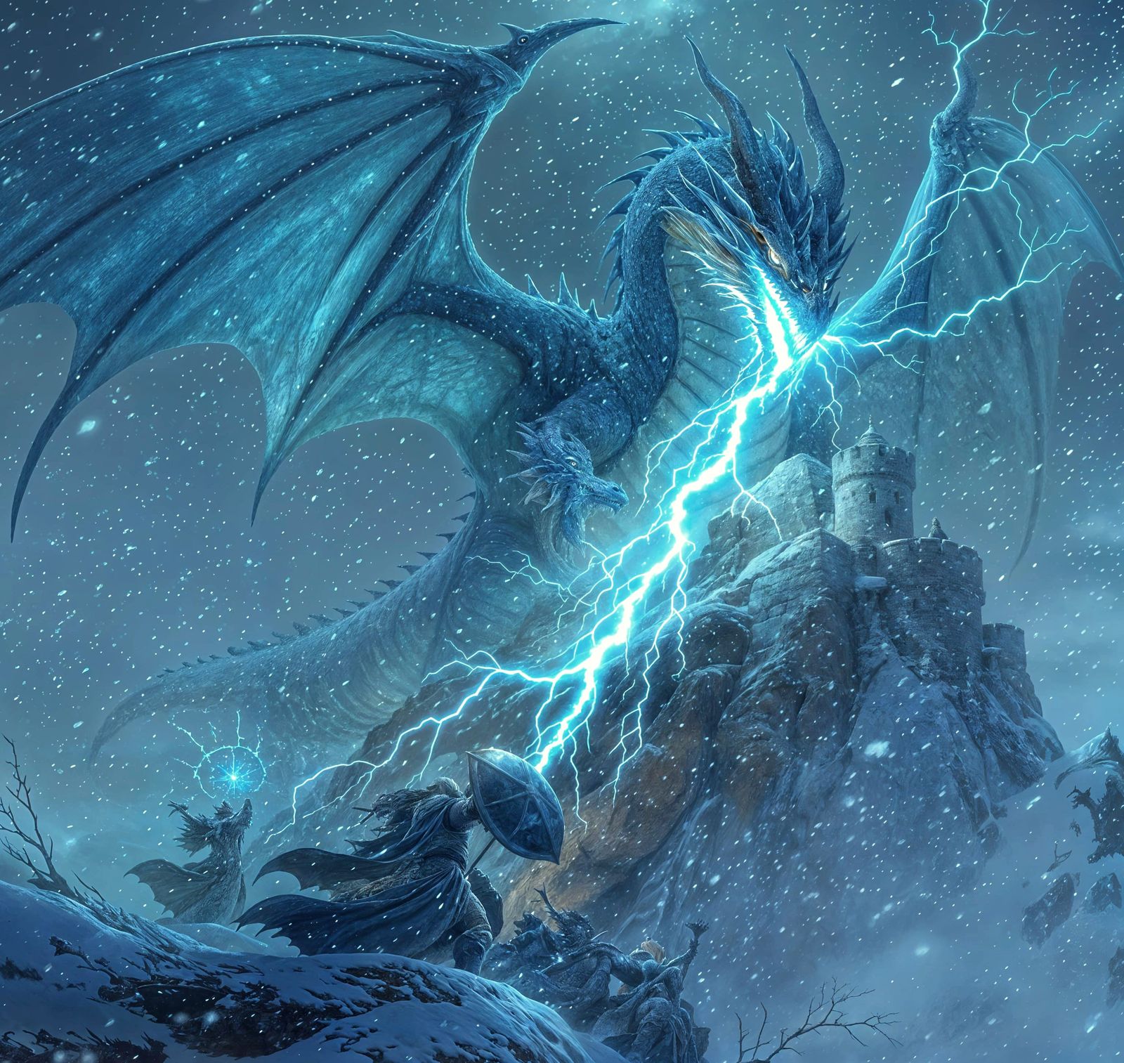 Clash of Azure and Ice: A Grounded Epic
