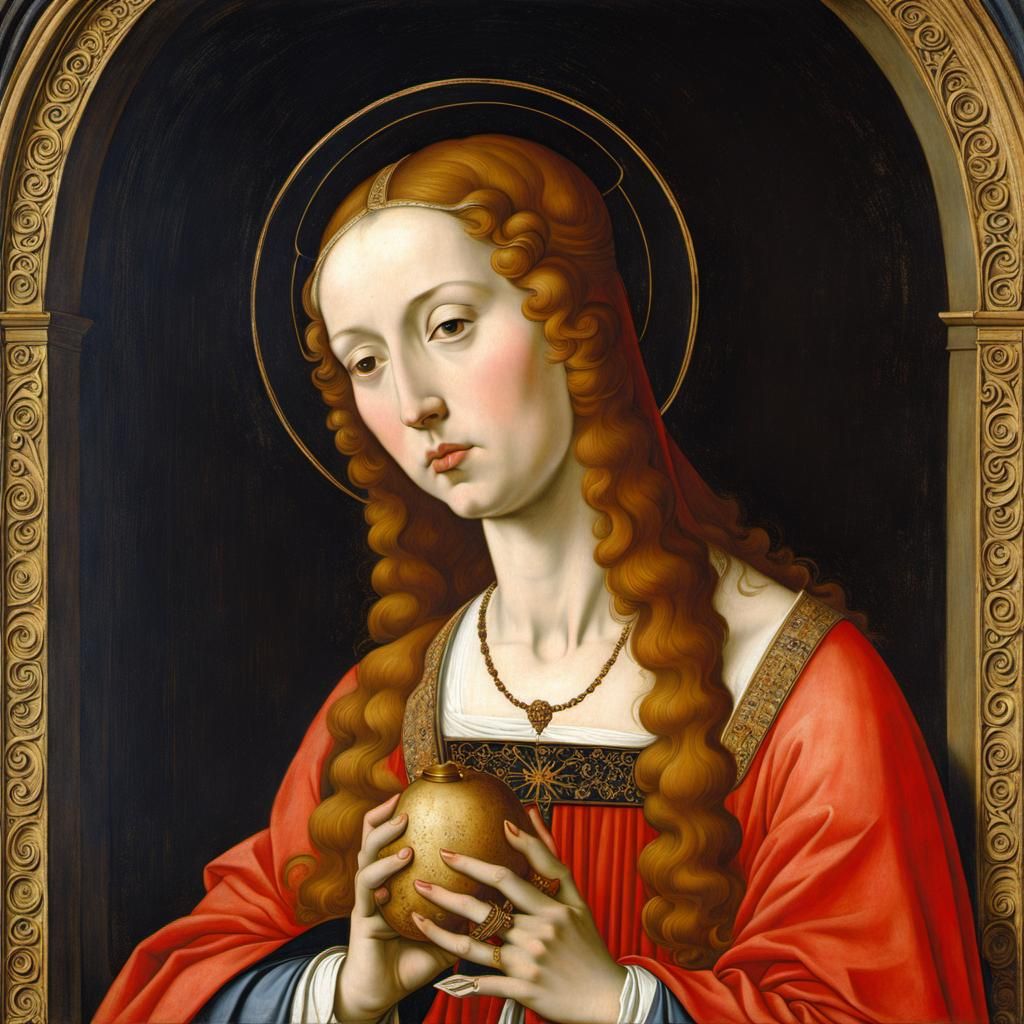 Representation of Saint Mary Magdalene