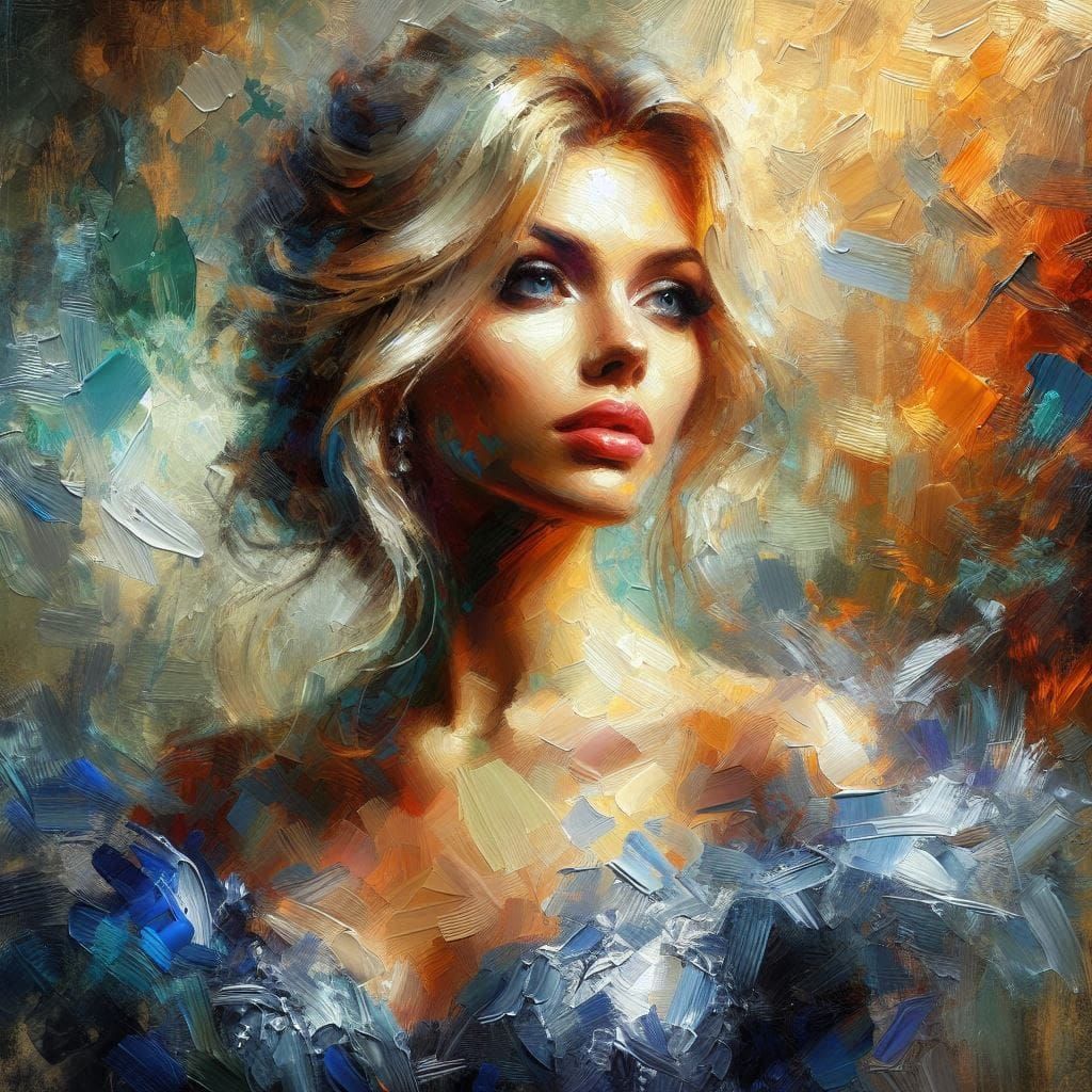 Portrait Oil on Canvas