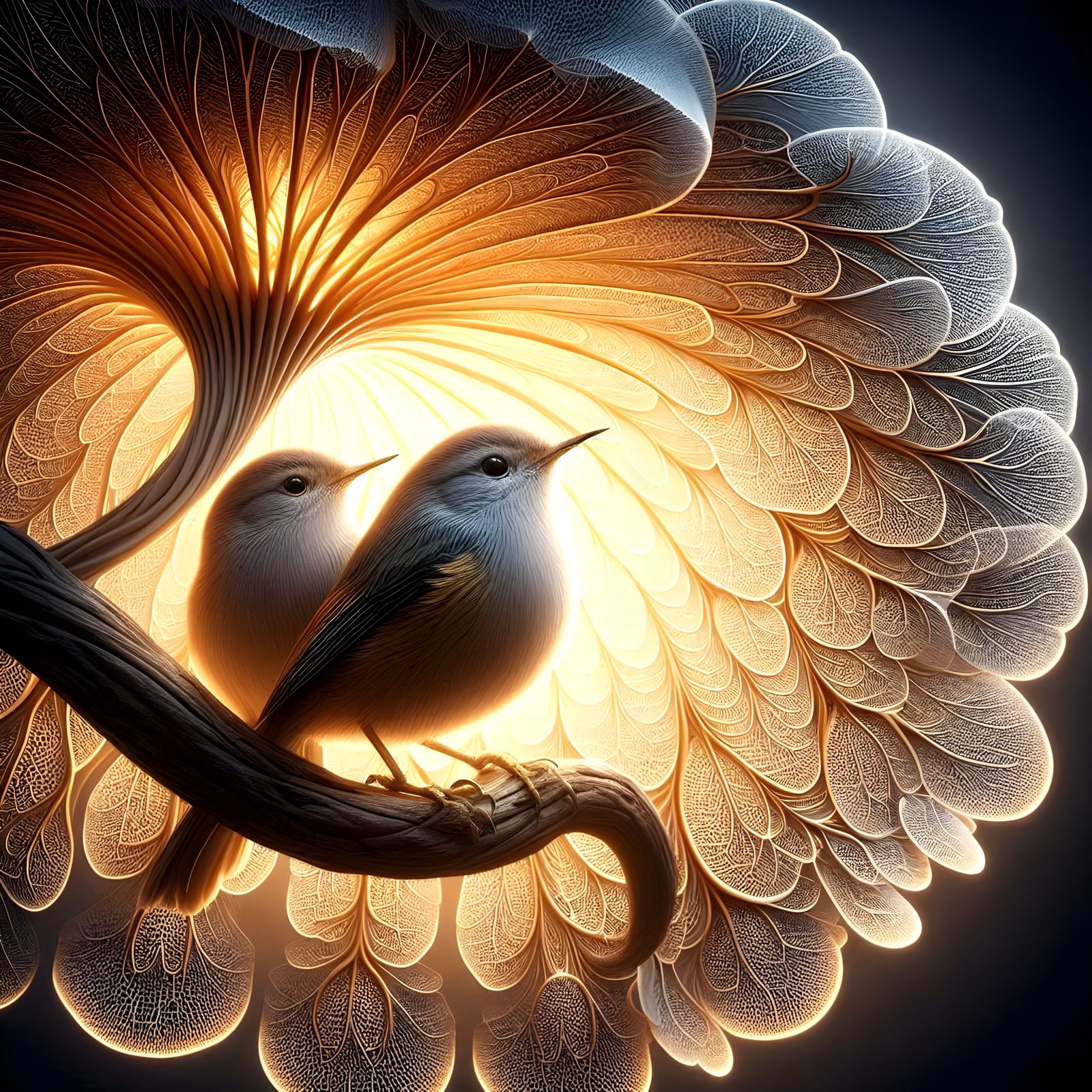 Birds Preparing For Rain!!!!!