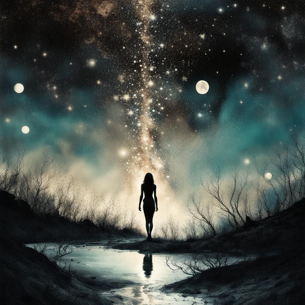 Magic Night Spirit  by @CatFish