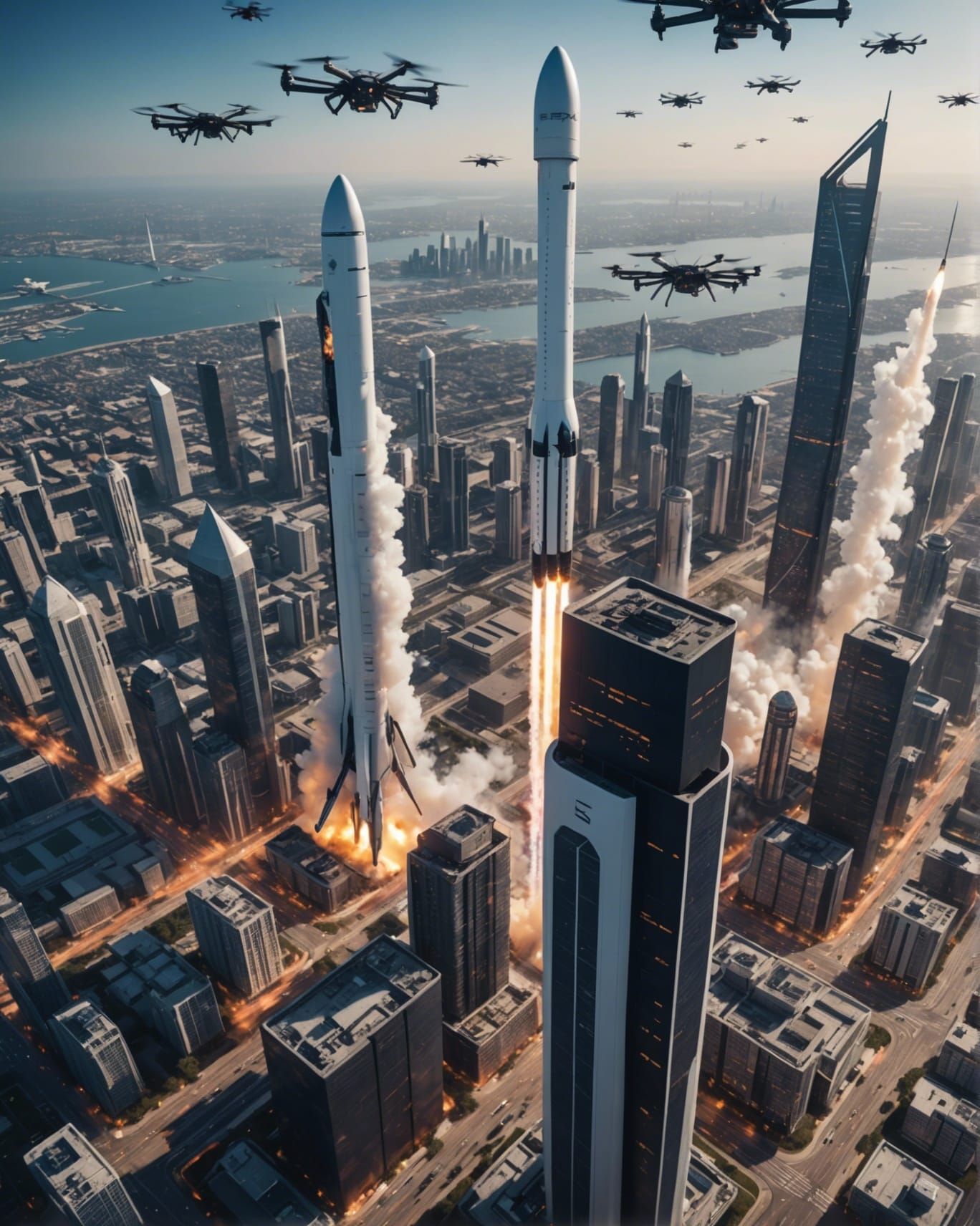 Futuristic Launchscape