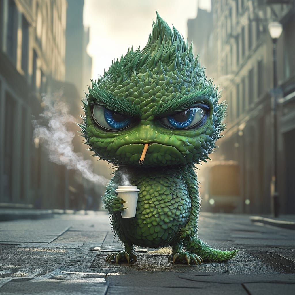 Don't speak to me before my coffee ! 