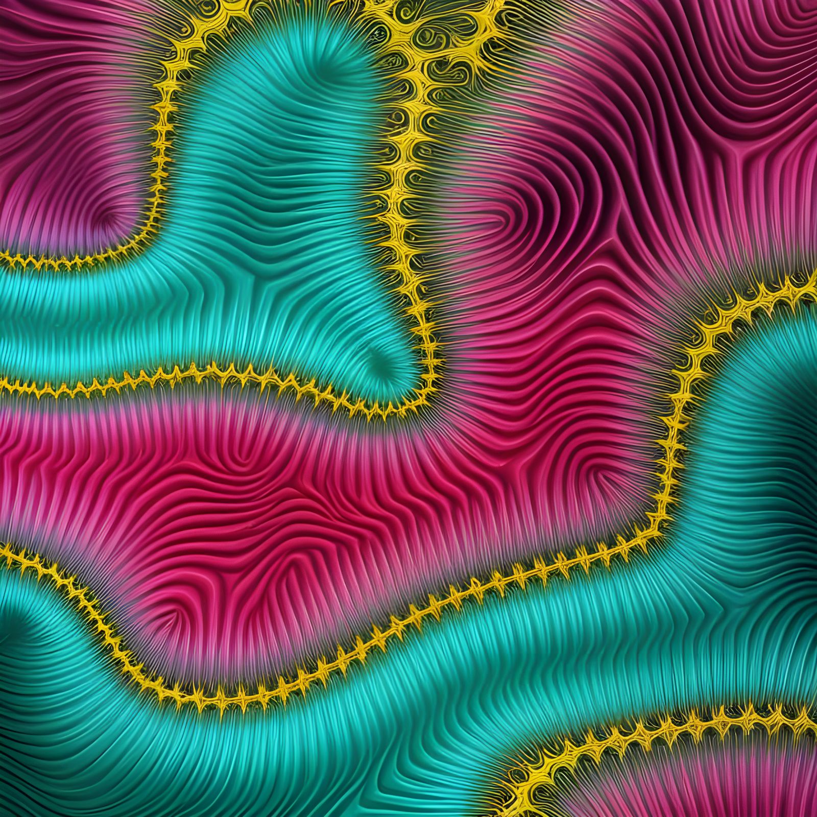 Fractal Reverie: Abstract Vector and 3D Shaded Dreams