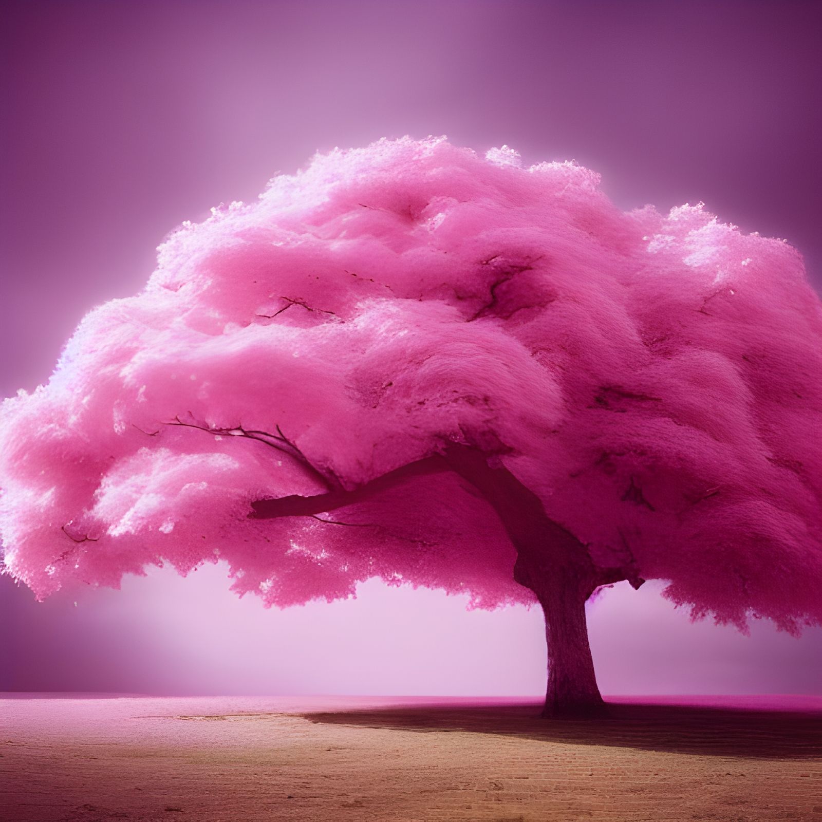 Beautiful Pink Tree  by @Divine