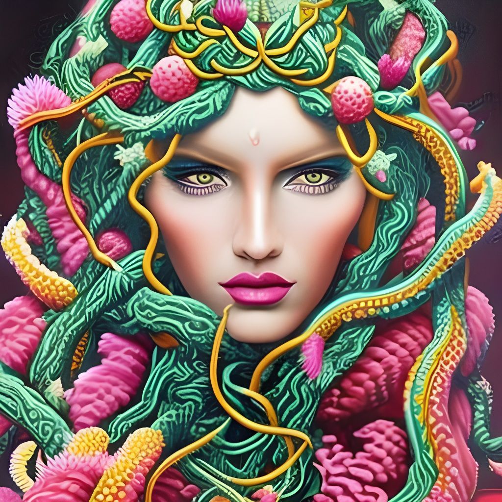 Medusa - AI Generated Artwork - NightCafe Creator