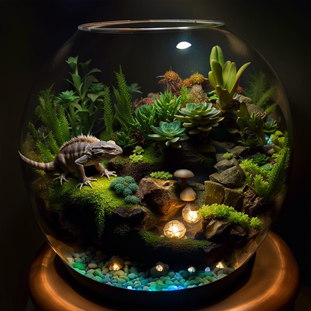 Terrarium   by @Kristin