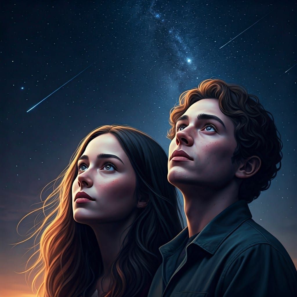 Resilient Hope Under a Starry Night