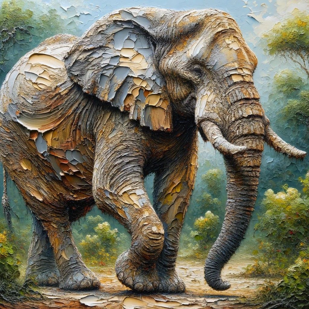 Thick with elephant