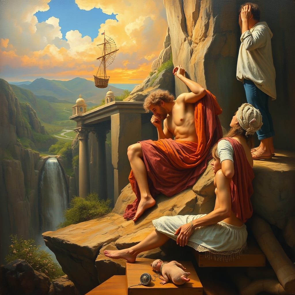 In Greek mythology from Thinking to Doing