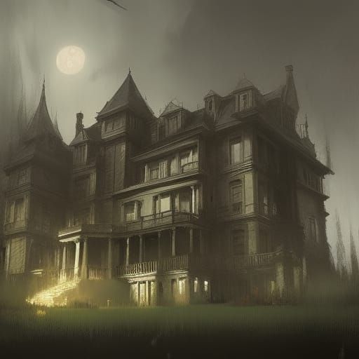 Mansion - AI Generated Artwork - NightCafe Creator